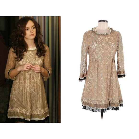 GOSSIP GIRL ASO BLAIR WALDORF Dita Dress EUC RARE - Picture 1 of 7